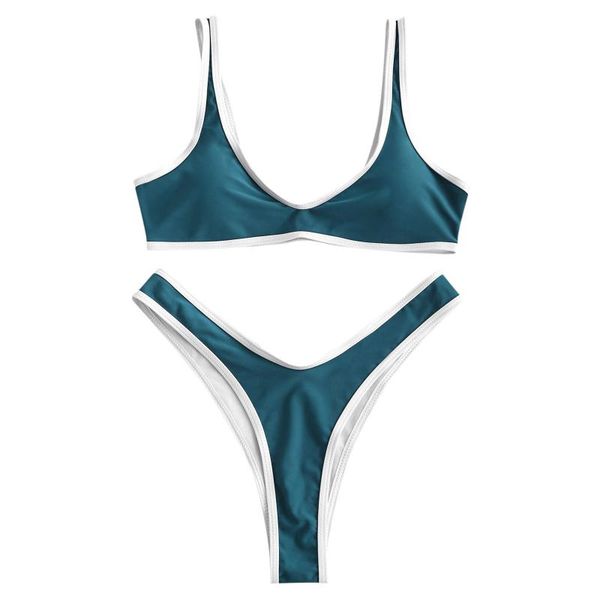 women's swimwear swimsuit women summer solid push up high cut lace halter bikini set two piece 2021 beach swimming suit female, White;black
women's swimwear swimsuit women summer solid push up high cut lace halter bikini set two piece 2021 beach swimming suit female, White;black