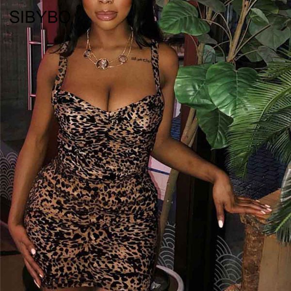 casual dresses sibybo spaghetti strap leopard print summer women sleeveless v-neck mini bodycon beach party short1 pp4s, Black;gray
casual dresses sibybo spaghetti strap leopard print summer women sleeveless v-neck mini bodycon beach party short1 pp4s, Black;gray