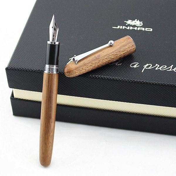 jinhao luxury wood fountain pen ink nib 0.5mm caneta tinteiro office stylo plume penna stilografica pens
jinhao luxury wood fountain pen ink nib 0.5mm caneta tinteiro office stylo plume penna stilografica pens