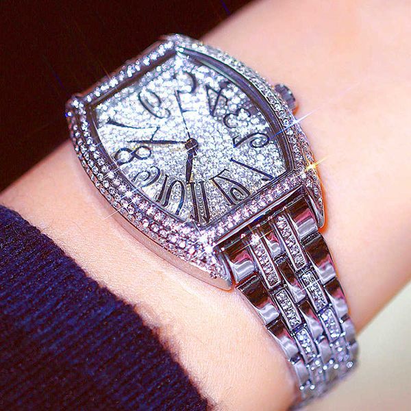 women watch famous luxury brands diamond square numerals women wristwatches silver female wrist watches montre femme 210527, Slivery;brown
women watch famous luxury brands diamond square numerals women wristwatches silver female wrist watches montre femme 210527, Slivery;brown
