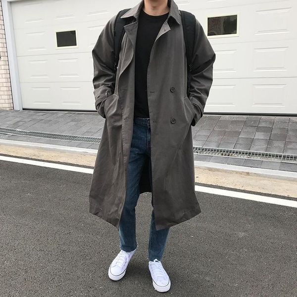 long windbreaker jacket men spring autumn casual harajuku streetwear coat gabardina hombre trench bg50ff men's coats, Tan;black
long windbreaker jacket men spring autumn casual harajuku streetwear coat gabardina hombre trench bg50ff men's coats, Tan;black