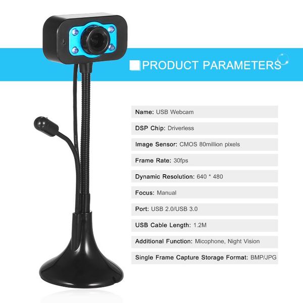 webcams usb webcam 480 hd camera on computer web with microphone night version led light cam for conference
webcams usb webcam 480 hd camera on computer web with microphone night version led light cam for conference
