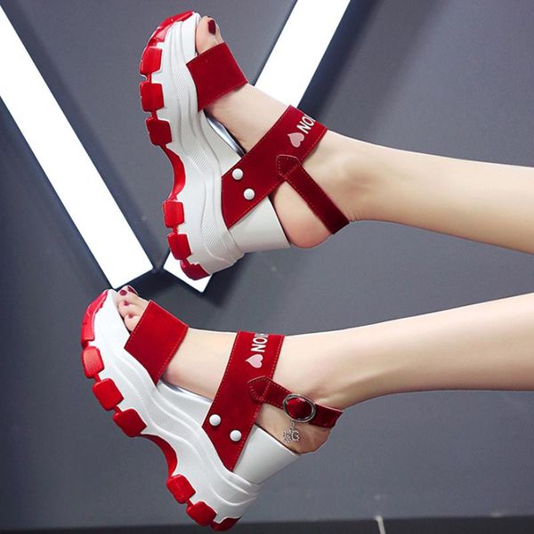 summer women sandals fashion high heels gladiator sandalias heel chunky platform casual shoes woman, Black
summer women sandals fashion high heels gladiator sandalias heel chunky platform casual shoes woman, Black