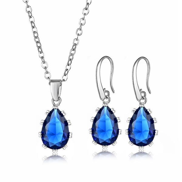 earrings & necklace yjgs trendy water drop rhinestone jewelry set for female charm multicolor zircon pendant necklaces wedding accessories, Silver
earrings & necklace yjgs trendy water drop rhinestone jewelry set for female charm multicolor zircon pendant necklaces wedding accessories, Silver