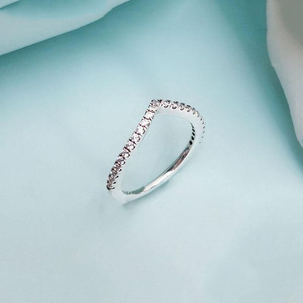 authentic 925 sterling silver pan ring creative bright wish bone flash for women wedding party gift fashion jewelry cluster rings, Golden;silver
authentic 925 sterling silver pan ring creative bright wish bone flash for women wedding party gift fashion jewelry cluster rings, Golden;silver