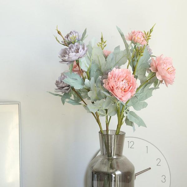 decorative flowers & wreaths 2021 beautiful artificial silk bouquet fake plastic peony plant home garden wedding decoration #4
decorative flowers & wreaths 2021 beautiful artificial silk bouquet fake plastic peony plant home garden wedding decoration #4
