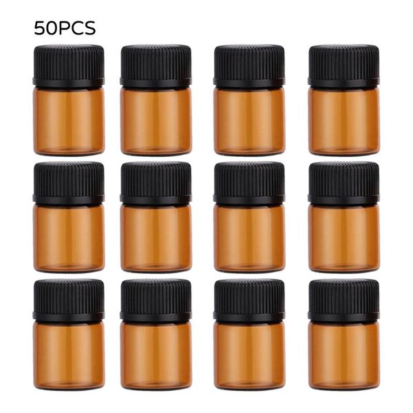 storage bottles & jars 50pcs 1ml amber mini glass bottle essential oil perfume vials sample test
storage bottles & jars 50pcs 1ml amber mini glass bottle essential oil perfume vials sample test