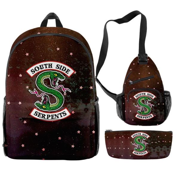 backpack teenager boys girls schoolbag tv riverdale season 5 children 3pcs/set women men fashion oxford waterproof travel bags
backpack teenager boys girls schoolbag tv riverdale season 5 children 3pcs/set women men fashion oxford waterproof travel bags