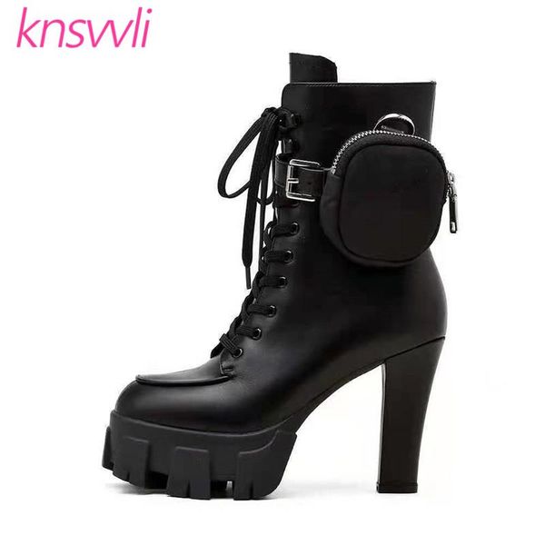 boots runway thick sole ankle for women pocket battle woman platform chunky high heels shoes short motorcycle, Black
boots runway thick sole ankle for women pocket battle woman platform chunky high heels shoes short motorcycle, Black