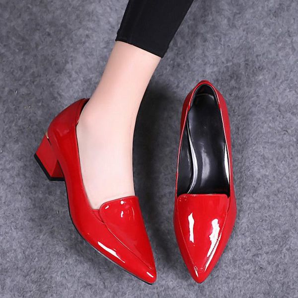 dress shoes cresfimix women classic red pointed toe slip on square heel pumps lady casual comfy summer office c6166, Black
dress shoes cresfimix women classic red pointed toe slip on square heel pumps lady casual comfy summer office c6166, Black