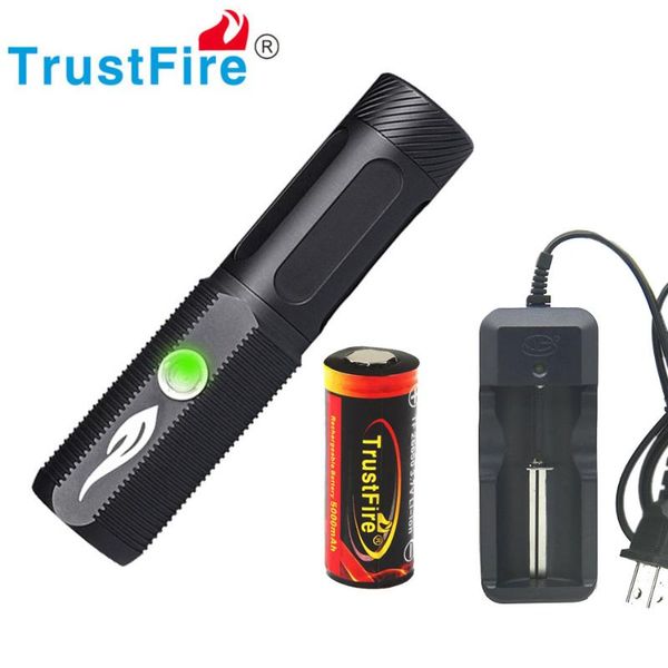 trustfire a10 usb 2.0 * l2 26650 torch 1200lm led port as power bank with 5000mah battery lanterns flashlights torches
trustfire a10 usb 2.0 * l2 26650 torch 1200lm led port as power bank with 5000mah battery lanterns flashlights torches