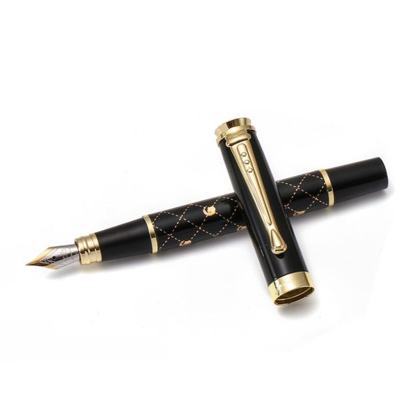 luxury fountain pen classic pattern white grid gold smooth fine nib jinhao 500 office signature school students supplies h6489 pens
luxury fountain pen classic pattern white grid gold smooth fine nib jinhao 500 office signature school students supplies h6489 pens