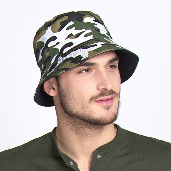 cloches 2021 fashion floppy reversible camouflage bucket hat with rope women printing brim fishing men two side can wear caps, Blue;gray
cloches 2021 fashion floppy reversible camouflage bucket hat with rope women printing brim fishing men two side can wear caps, Blue;gray
