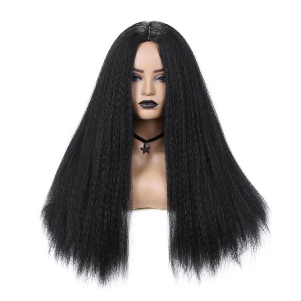synthetic wigs fave yaki straight long african hair afro kinky heat resistant fiber for black white women daily life
synthetic wigs fave yaki straight long african hair afro kinky heat resistant fiber for black white women daily life