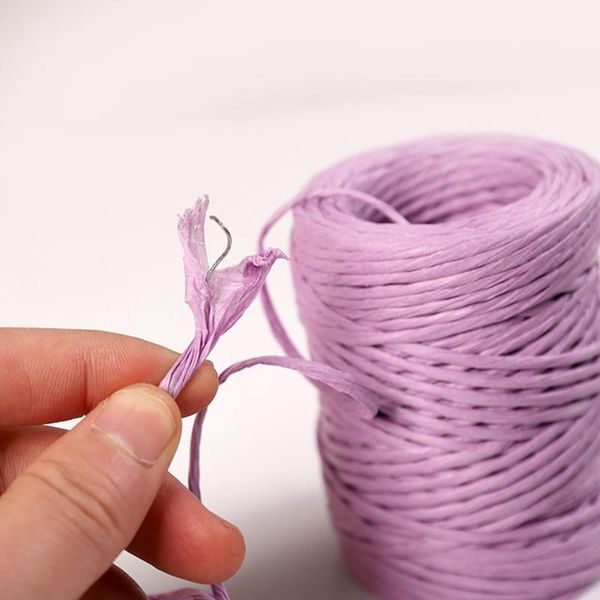 party decoration 50 yards with wire paper rope kindergarten children weaving rattan handmade diy materials to make flower basket vase
party decoration 50 yards with wire paper rope kindergarten children weaving rattan handmade diy materials to make flower basket vase
