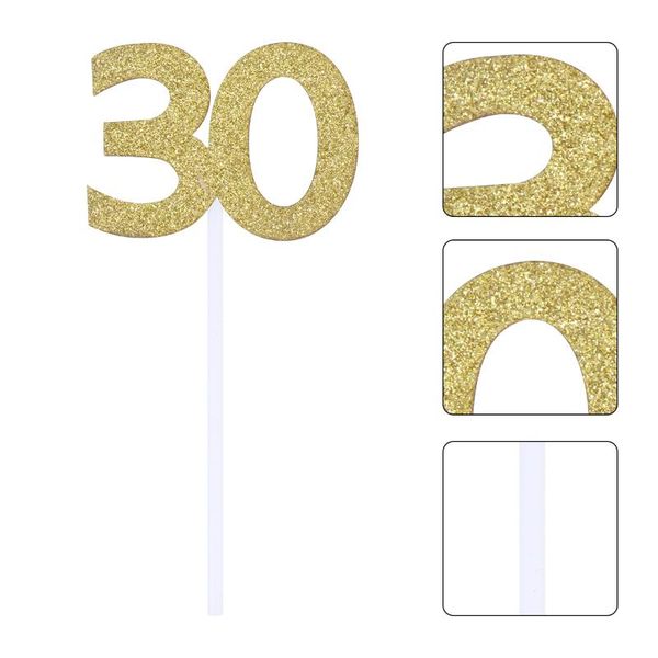 other festive & party supplies 24pcs shining cake decoration 30 number birthday insert cards dessert decor
other festive & party supplies 24pcs shining cake decoration 30 number birthday insert cards dessert decor