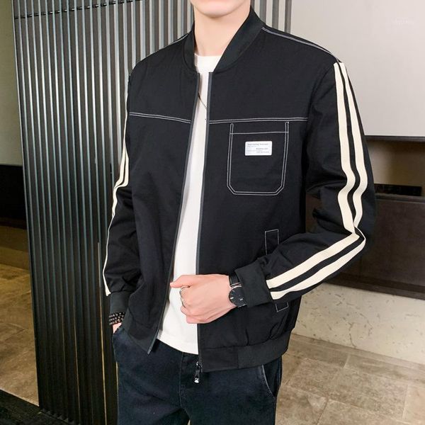 men's jackets jacket hong kong style trendy casual 2021 korean version of the spring and autumn tooling baseball uniform, Black;brown
men's jackets jacket hong kong style trendy casual 2021 korean version of the spring and autumn tooling baseball uniform, Black;brown