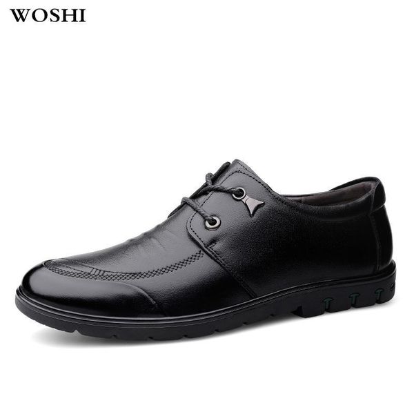 men shoes british genuine leather business driving casual lace up fashion breathable outdoor comfy oxfords soft dress, Black
men shoes british genuine leather business driving casual lace up fashion breathable outdoor comfy oxfords soft dress, Black