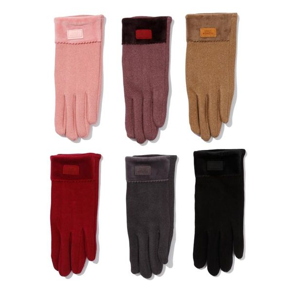 autumn winter touch screen warm suede glove for women thick cashmere full finger gloves wool female inside five fingers, Blue;gray
autumn winter touch screen warm suede glove for women thick cashmere full finger gloves wool female inside five fingers, Blue;gray