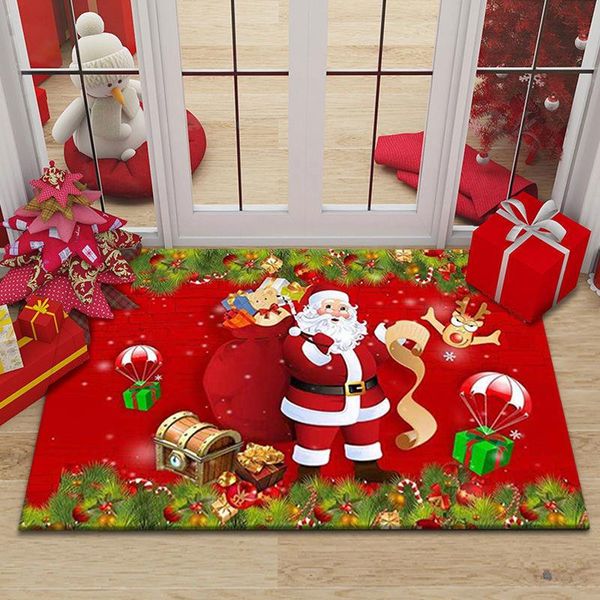 carpets christmas carpet polyester material santa claus elk gift box printing non-slip bathroom living room floor mats home decoration
carpets christmas carpet polyester material santa claus elk gift box printing non-slip bathroom living room floor mats home decoration