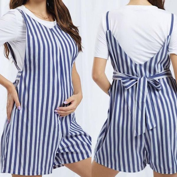 maternity bottoms pants trousers shorts clothes for pregnant woman overalls stripes print v-neck maternal jumpsuit romper summer, White
maternity bottoms pants trousers shorts clothes for pregnant woman overalls stripes print v-neck maternal jumpsuit romper summer, White