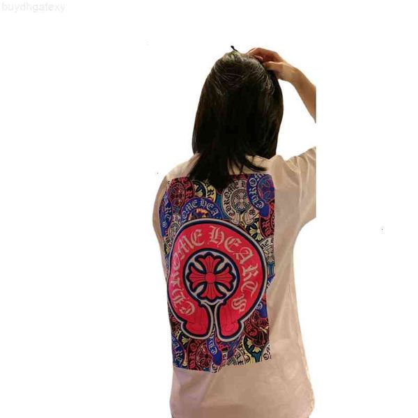 back ch crosin fashions t-shirt 2021 pink horseshoe painted short sleeve couple summer auk6, White;black
back ch crosin fashions t-shirt 2021 pink horseshoe painted short sleeve couple summer auk6, White;black