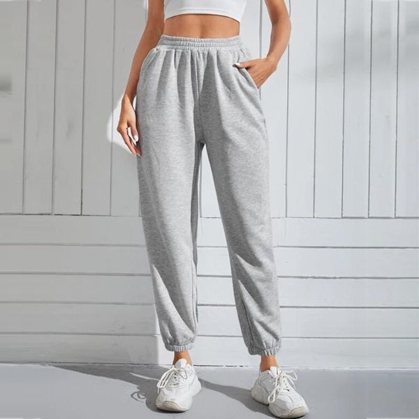 women's pants & capris womens sweatpants solid gray cotton sports hip hop casual street cropped trousers clothes ladys loose slim autum, Black;white
women's pants & capris womens sweatpants solid gray cotton sports hip hop casual street cropped trousers clothes ladys loose slim autum, Black;white