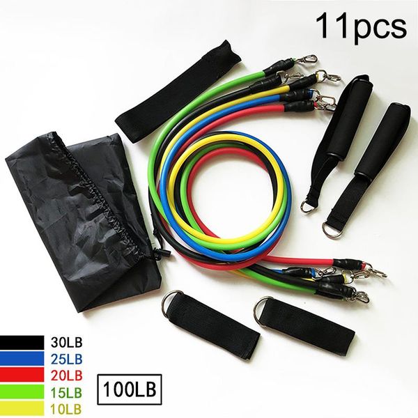 resistance bands 11pcs/set latex crossfit training exercise yoga tubes pull rope rubber expander elastic fitness equipment
resistance bands 11pcs/set latex crossfit training exercise yoga tubes pull rope rubber expander elastic fitness equipment