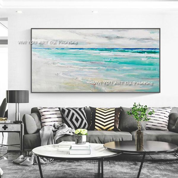 paintings the professional blue beach sea view white sky cloud design modern abstract handmade oil painting decor wall pictures
paintings the professional blue beach sea view white sky cloud design modern abstract handmade oil painting decor wall pictures