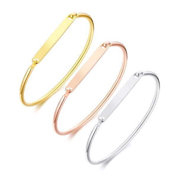 bangle 2021 fashion korean version of the curved card can be engraved simple style and temperament bracelet suitable for women, Black
bangle 2021 fashion korean version of the curved card can be engraved simple style and temperament bracelet suitable for women, Black