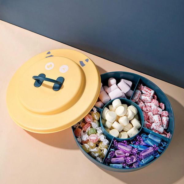 storage bottles & jars 1pc dried fruit compartment with cover nut candy plate home living room melon seeds kitchen box
storage bottles & jars 1pc dried fruit compartment with cover nut candy plate home living room melon seeds kitchen box
