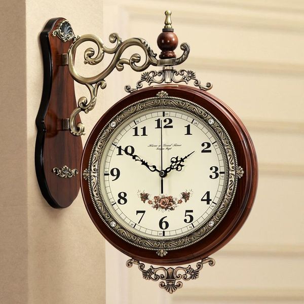 wood quarz wall clock aesthetic modern design living room double sided antique silent reloj de pared home decor 50wc clocks
wood quarz wall clock aesthetic modern design living room double sided antique silent reloj de pared home decor 50wc clocks