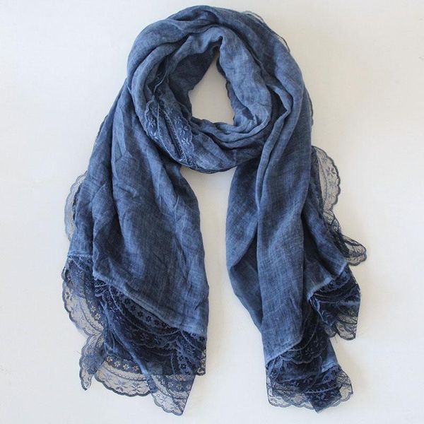 scarves fashion women solid color cotton linen with lace lady spring autumn thin silk scarf shawl wrap hijab high quality, Blue;gray
scarves fashion women solid color cotton linen with lace lady spring autumn thin silk scarf shawl wrap hijab high quality, Blue;gray