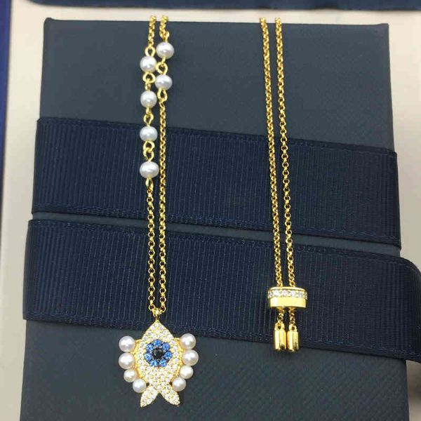 necklace a family s925 sterling silver female small fish pearl pendant sweater chain temperament neck jewelry
necklace a family s925 sterling silver female small fish pearl pendant sweater chain temperament neck jewelry