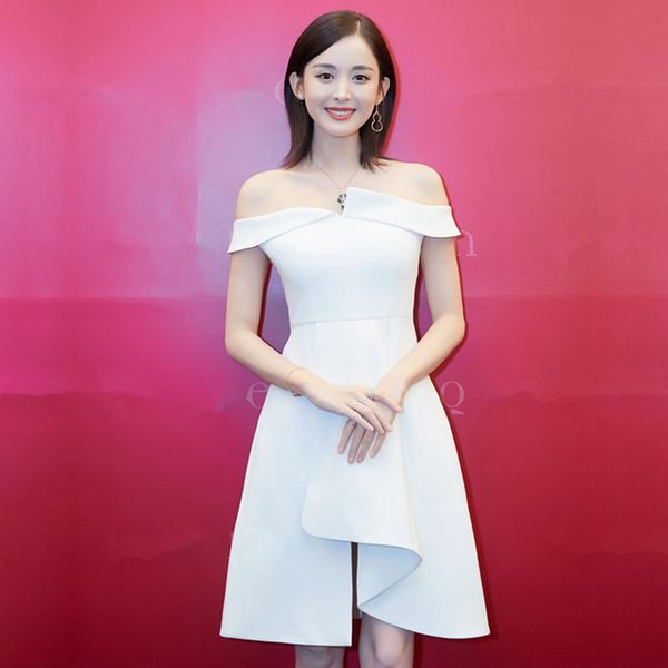 new fashion women dresses bodycon off shoulder strapless slash neck dresses prom clubwear dress chic front split white 210414, Black;gray
new fashion women dresses bodycon off shoulder strapless slash neck dresses prom clubwear dress chic front split white 210414, Black;gray