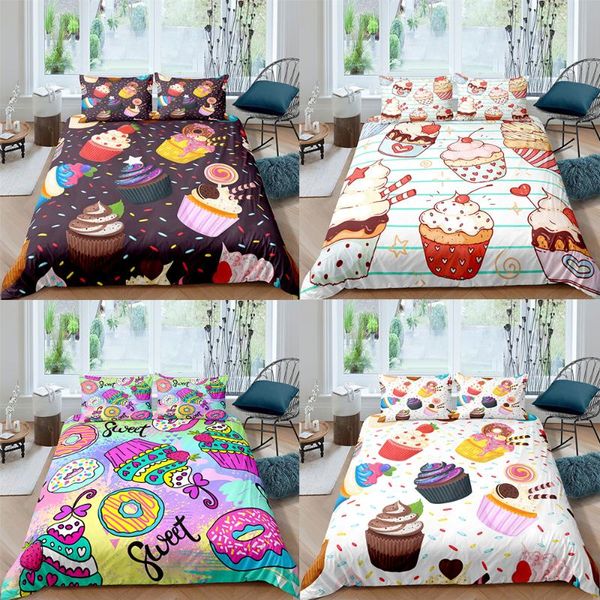 chocolate bedding set duvet cover bed linen candy comforter bedspreads 135 2/3pcs for kids children sets
chocolate bedding set duvet cover bed linen candy comforter bedspreads 135 2/3pcs for kids children sets