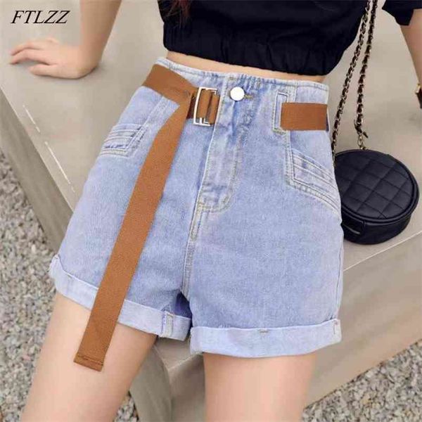 spring summer women wide leg blue denim shorts with belt casual female loose high waist black jeans 210430, White;black
spring summer women wide leg blue denim shorts with belt casual female loose high waist black jeans 210430, White;black