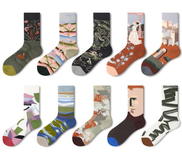 qisin women sock cartoon print creative fashion personalized novelty men women socks winter warm comfortable cotton socks, Black;blue
qisin women sock cartoon print creative fashion personalized novelty men women socks winter warm comfortable cotton socks, Black;blue