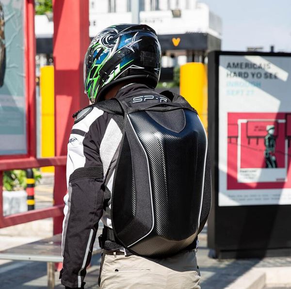 motorcycle carbon fiber pattern full helmet bag,motorcycle riding double shoulder waterproof hard shell backpack, the same style is customiz
motorcycle carbon fiber pattern full helmet bag,motorcycle riding double shoulder waterproof hard shell backpack, the same style is customiz