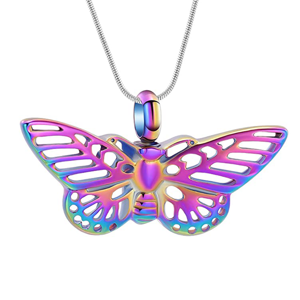 butterfly urn necklace for ashes stainless steel pendant cremation keepsake women jewelry necklaces, Silver
butterfly urn necklace for ashes stainless steel pendant cremation keepsake women jewelry necklaces, Silver