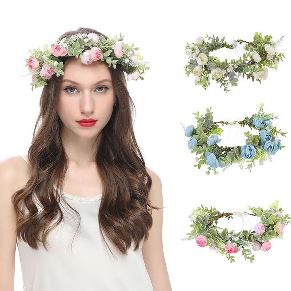 rose flower garland wreath crown hairbands handmade wedding hair accessories for women bridal bridesmaids girls party favor
rose flower garland wreath crown hairbands handmade wedding hair accessories for women bridal bridesmaids girls party favor