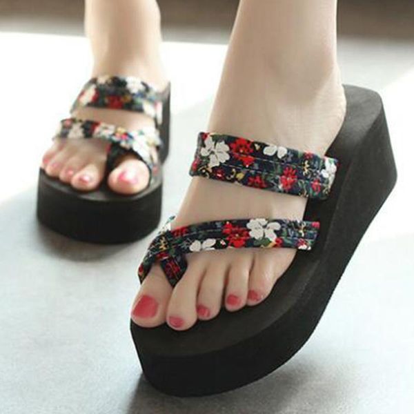 slippers woman summer floral platform wedge flip flops casual womens flat sandals open toe shoes beach xx55, Black
slippers woman summer floral platform wedge flip flops casual womens flat sandals open toe shoes beach xx55, Black