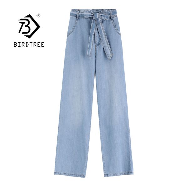 spring summer women's korean plus size ice silk long denim pants plain all match high waist straight loose bow thin pant b14113x 210416, Blue
spring summer women's korean plus size ice silk long denim pants plain all match high waist straight loose bow thin pant b14113x 210416, Blue