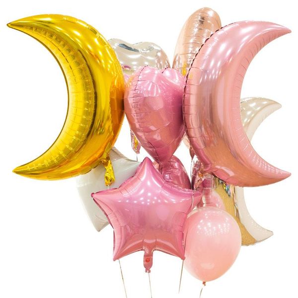 party decoration 8pcs/set 18inch star foil balloons wedding supplies 36inch baby shower birthday moon helium
party decoration 8pcs/set 18inch star foil balloons wedding supplies 36inch baby shower birthday moon helium