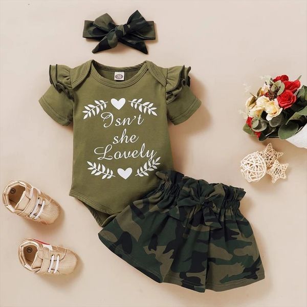 telotuny childrens clothing newborn baby girl short sleeve ruffles letter print romper camouflage skirt headband set jun2, White
telotuny childrens clothing newborn baby girl short sleeve ruffles letter print romper camouflage skirt headband set jun2, White