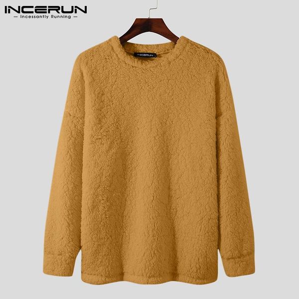 men's hoodies & sweatshirts incerun solid color men bubble fleece warm o-neck long sleeve pullovers streetwear autumn 2021 casual, Black
men's hoodies & sweatshirts incerun solid color men bubble fleece warm o-neck long sleeve pullovers streetwear autumn 2021 casual, Black