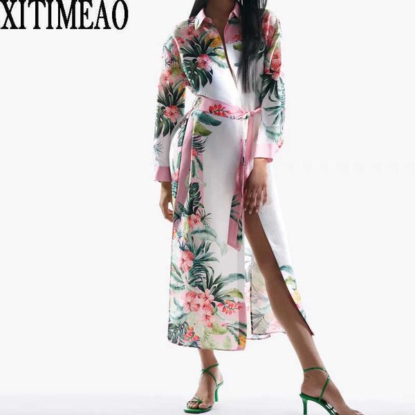 za women dresses spring autumn vintage printing casual long sleeve shirt dress leisure vacation skirt with belt 210604, Black;gray
za women dresses spring autumn vintage printing casual long sleeve shirt dress leisure vacation skirt with belt 210604, Black;gray