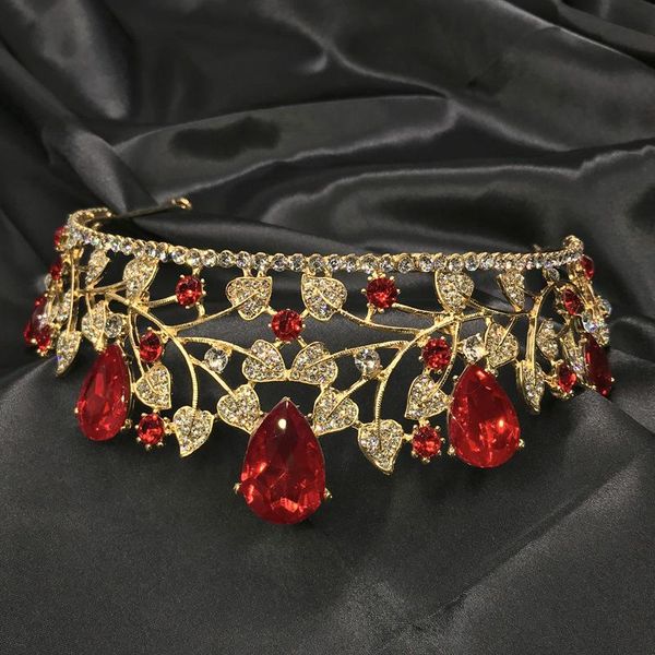 hair clips & barrettes crown ornament bridal wedding accessories simple alloy red crystal electroplating dress jewelry bn, Golden;silver
hair clips & barrettes crown ornament bridal wedding accessories simple alloy red crystal electroplating dress jewelry bn, Golden;silver