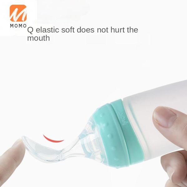 baby rice paste spoon feeding bottle squeeze type silicone soft flour artifact solid tools storage bottles & jars
baby rice paste spoon feeding bottle squeeze type silicone soft flour artifact solid tools storage bottles & jars