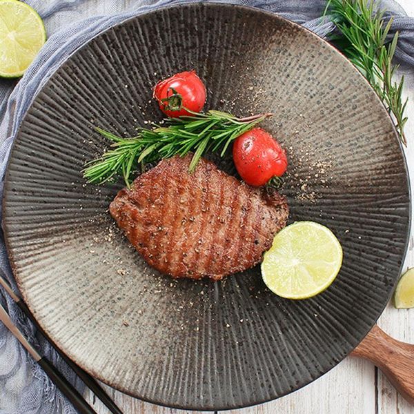 dishes & plates ceramic dish retro round tableware steak pan fish salad snack tray plate for restaurant
dishes & plates ceramic dish retro round tableware steak pan fish salad snack tray plate for restaurant